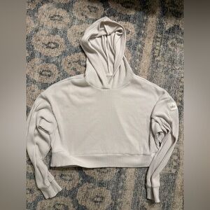Alo Yoga Muse Hoodie Ivory Large Excellent Condition